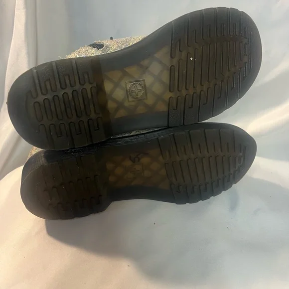 Dr. MARTENS 1460 PASCAL SNAKE METALLIC SUEDE BOOTS 5 w/3 g - Picture 7 of 16